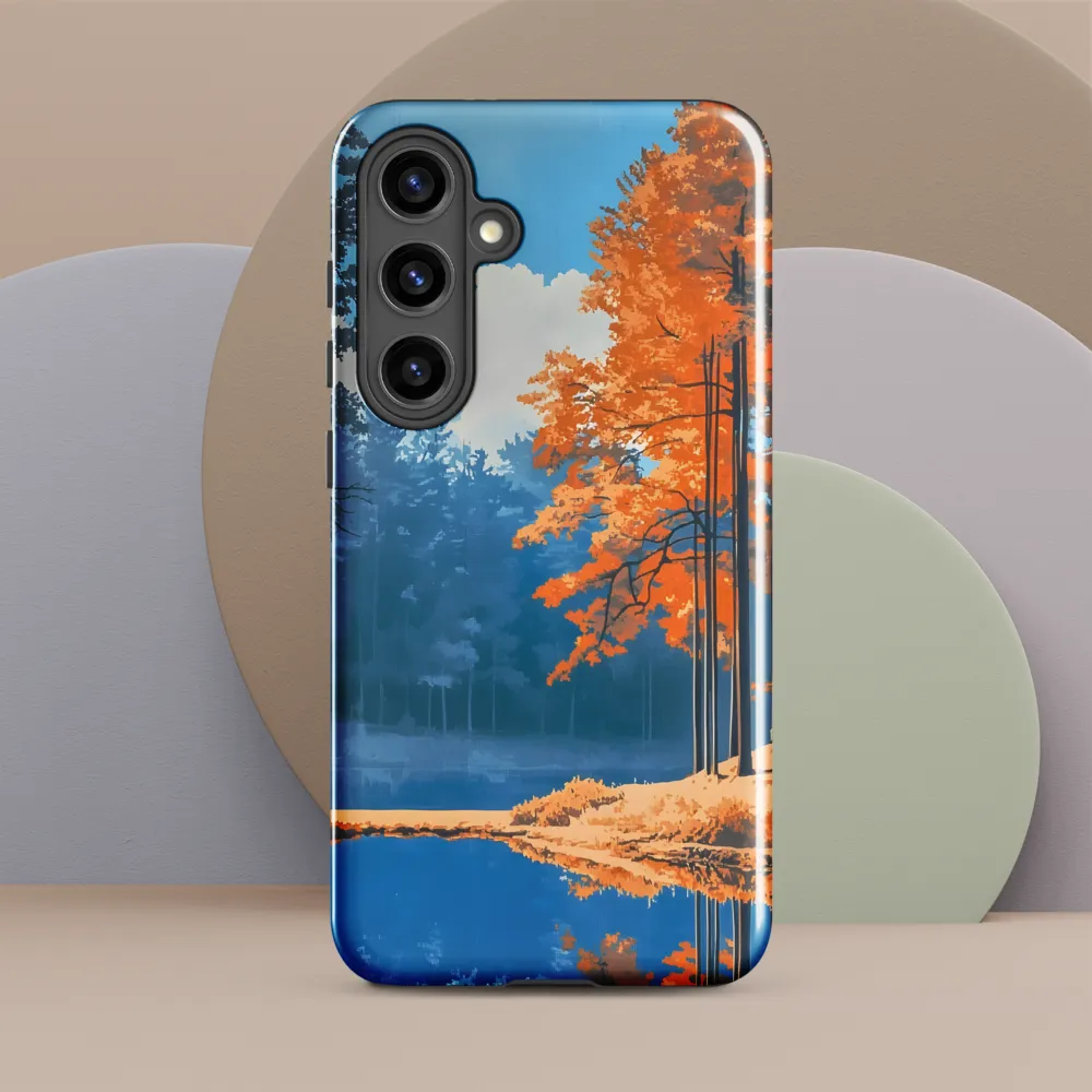 Mirror of Orange and Blue
