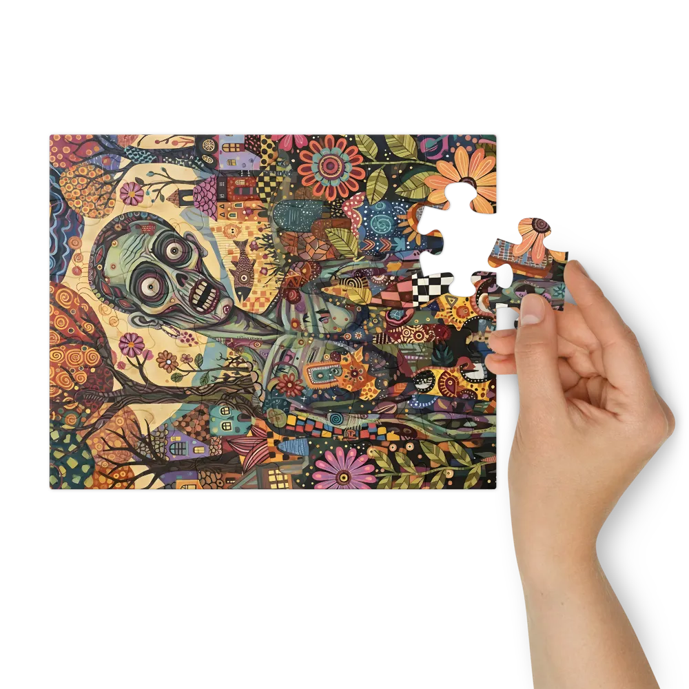 Undead Garden 
 Jigsaw Puzzle in Tin Box