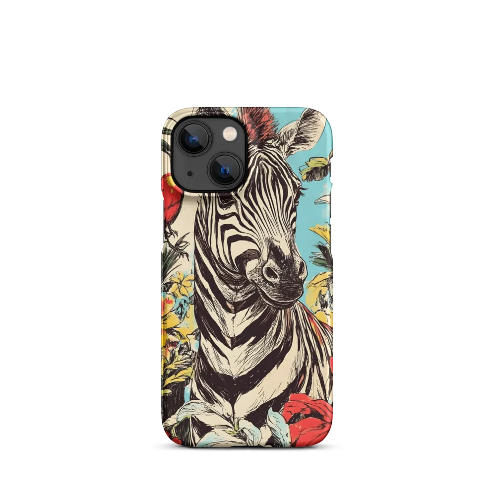 Zebra in Tropical Reverie