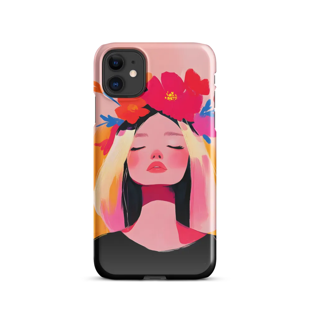 Floral Serenity | Phone Case |  11 | Snap Case | Glossy