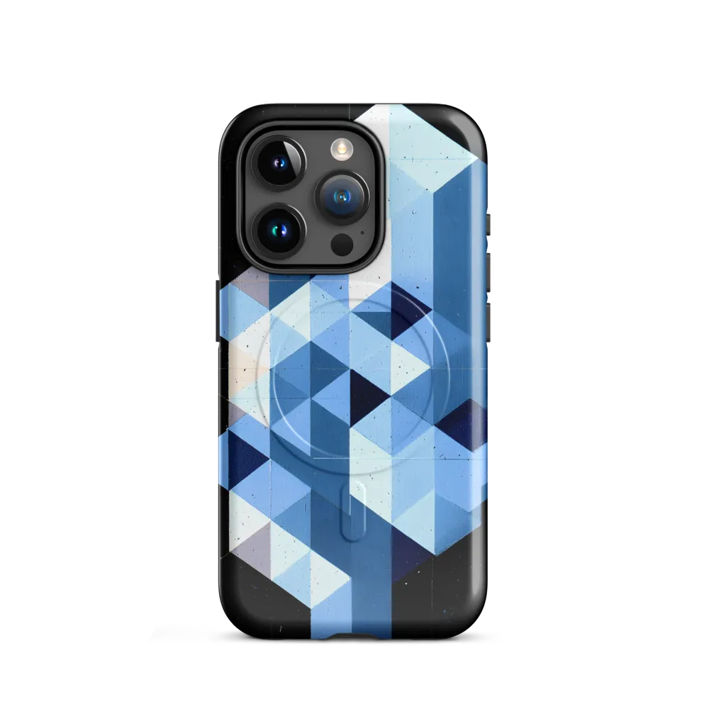 Blueprint of Depth | Phone Case |  15 Pro | MagSafe® Tough Case | Glossy