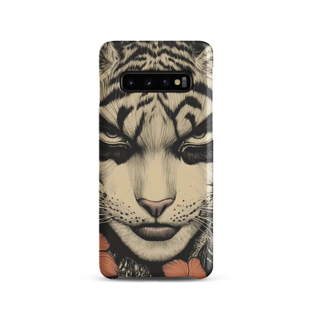 Feline Majesty: The Human-Leopard Connection | Phone Case |  S10 | Snap Case | Matte