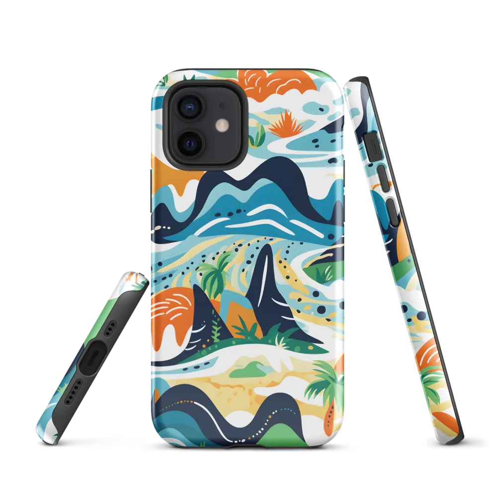 Abstract Tropical Landscape