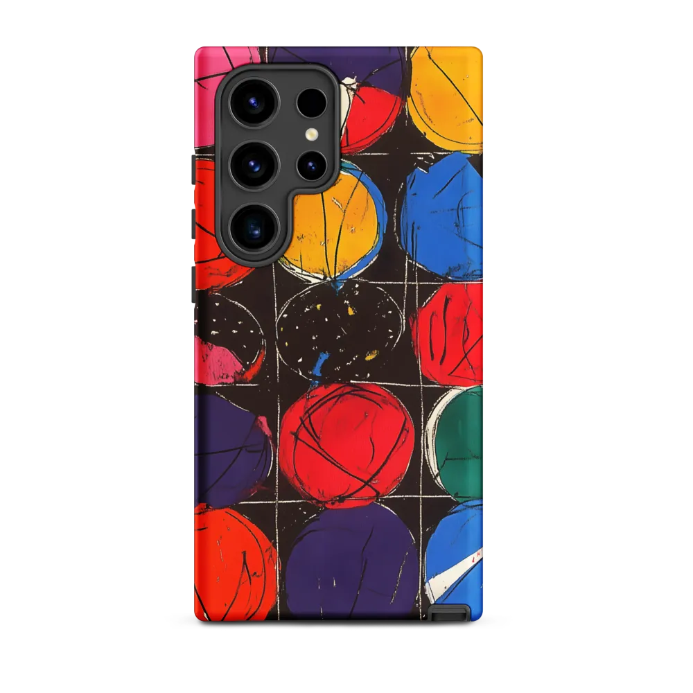 Colorful Circles in Abstract Harmony