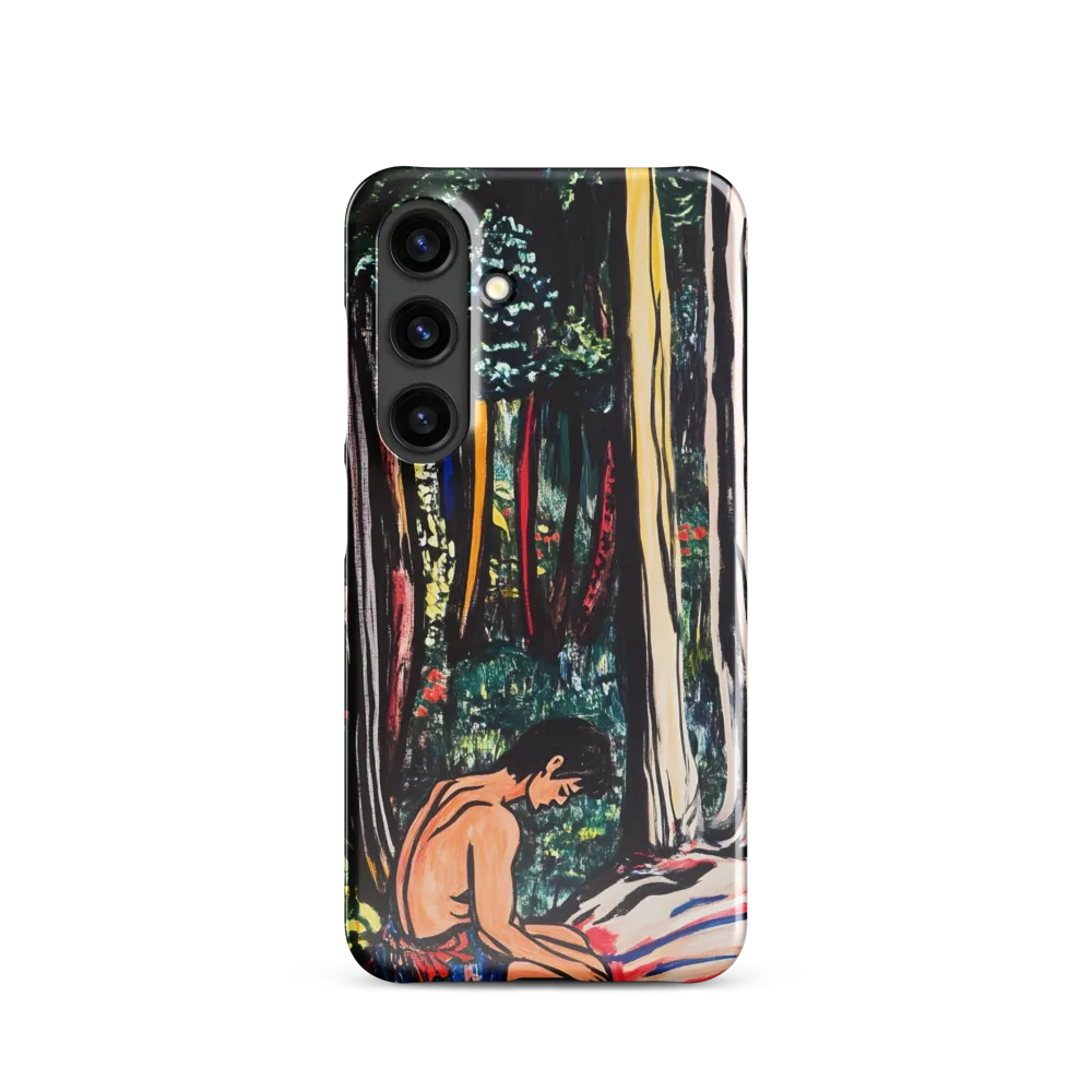Contemplation in Nature | Phone Case |  S24 | Snap Case | Glossy