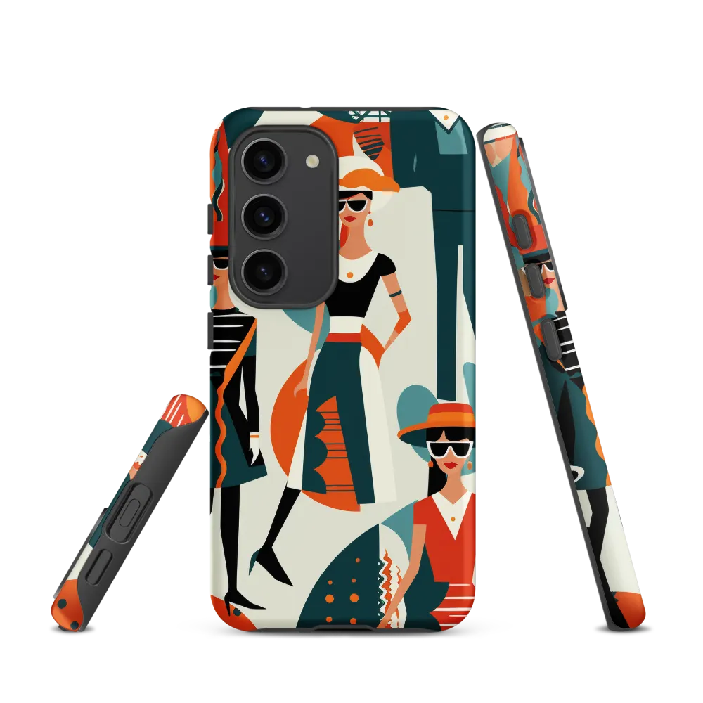 Chic Figures in Pop Art