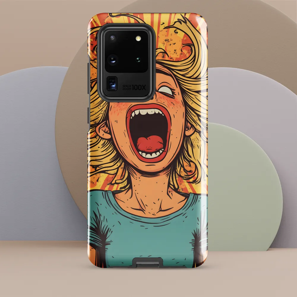 Unleashed Frustration | Phone Case |  S20 Ultra | Tough Case | Glossy