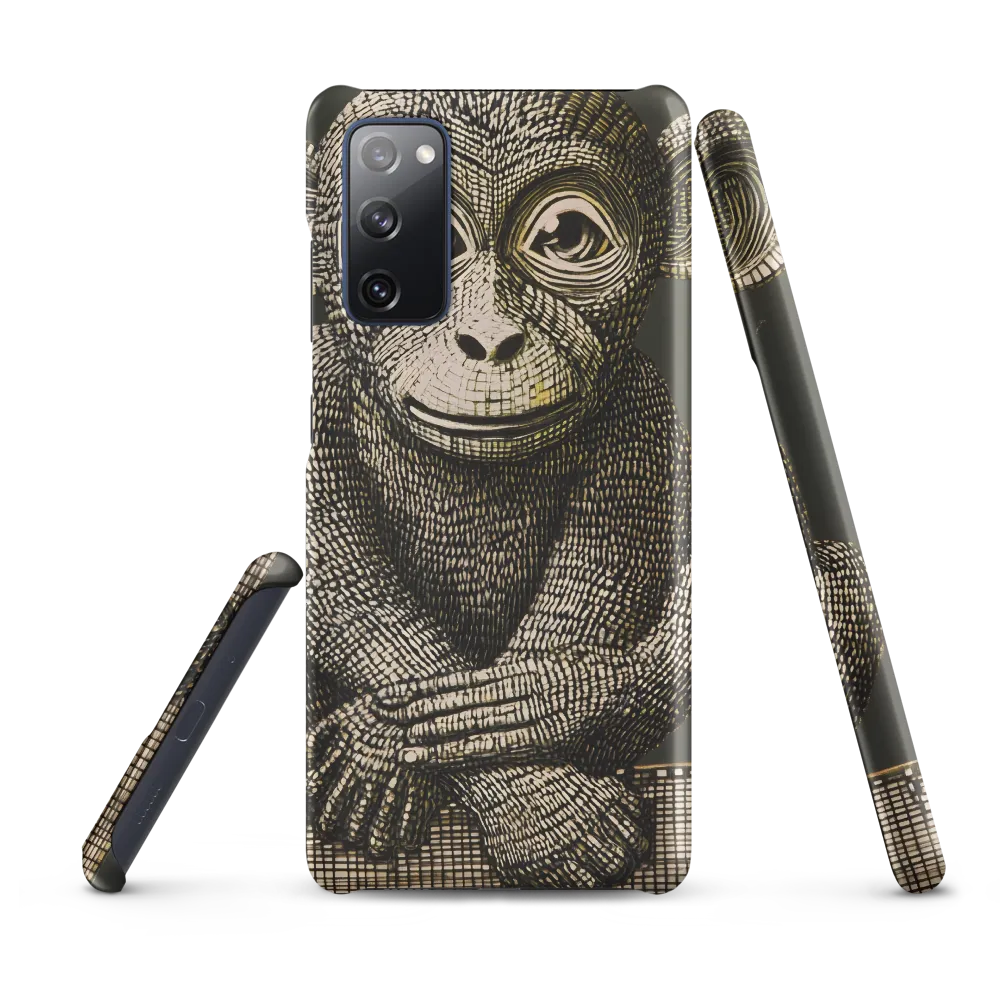 Intricate Primate Portrait