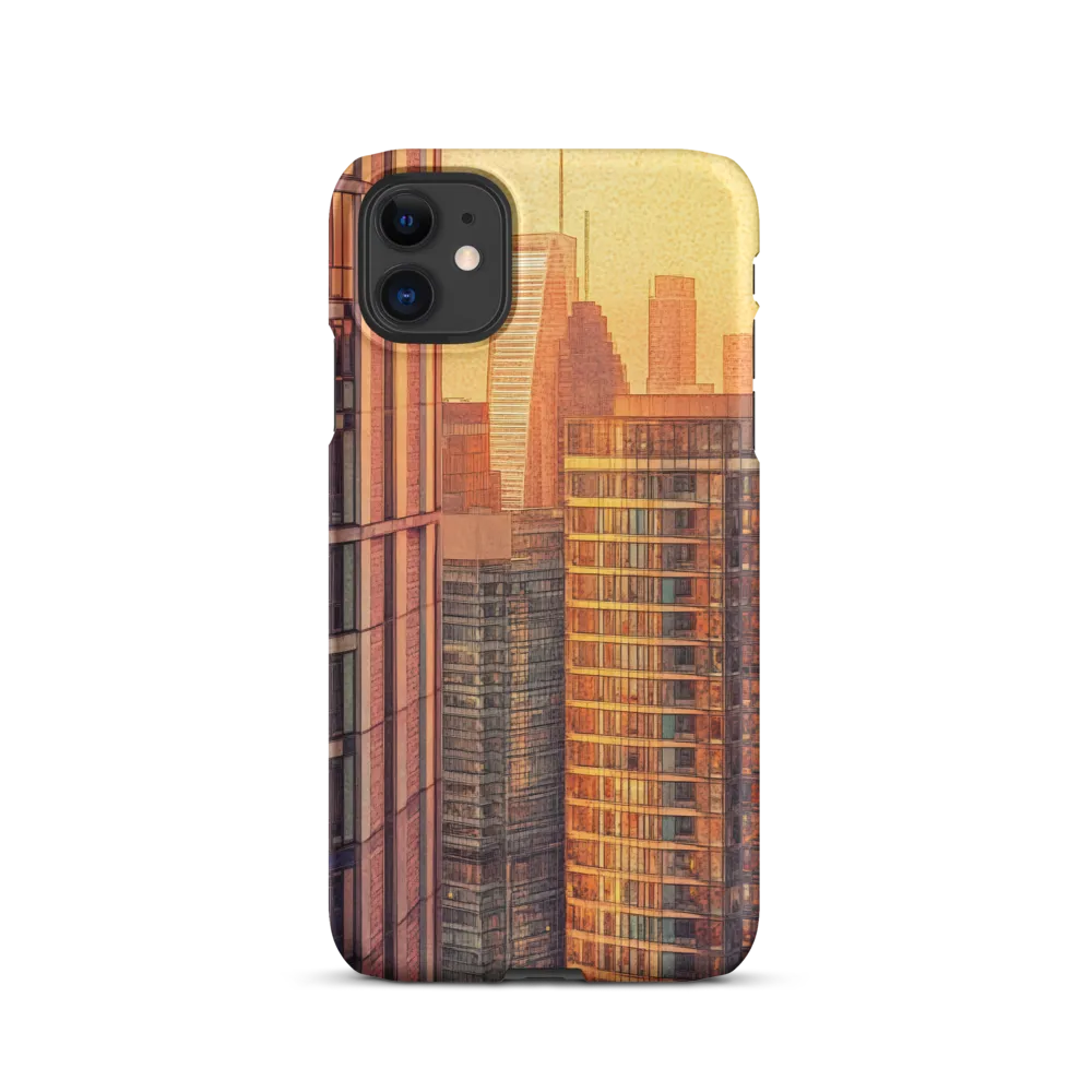 Urban Serenity at Sunset
