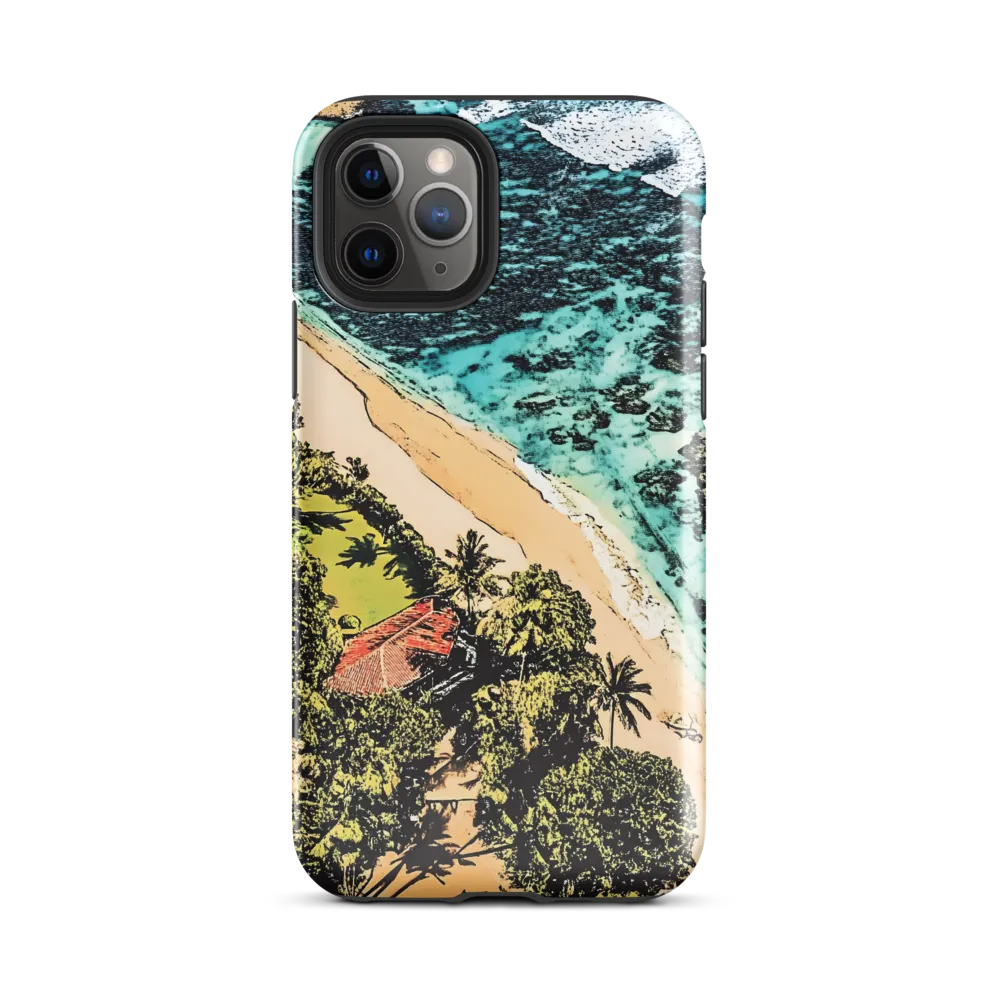 Aerial Serenity: Coastal Escape