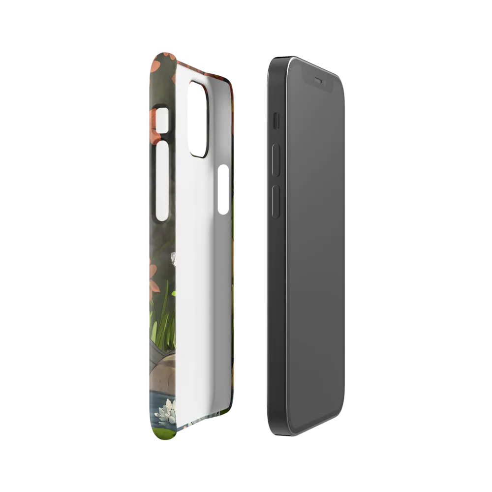 Tranquility by the Waterside | Phone Case |  12 Mini | Snap Case | Glossy