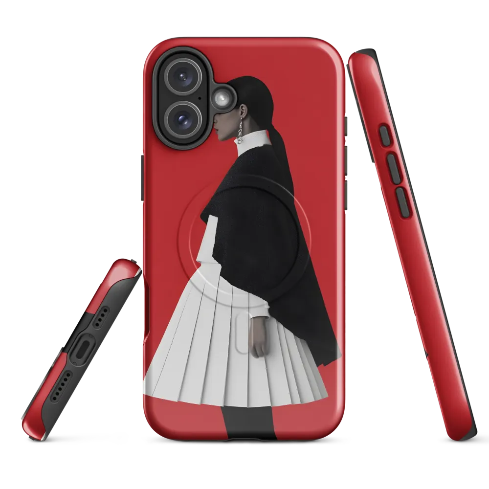 Elegance in Minimalism | Phone Case |  16 Plus | MagSafe® Tough Case | Glossy