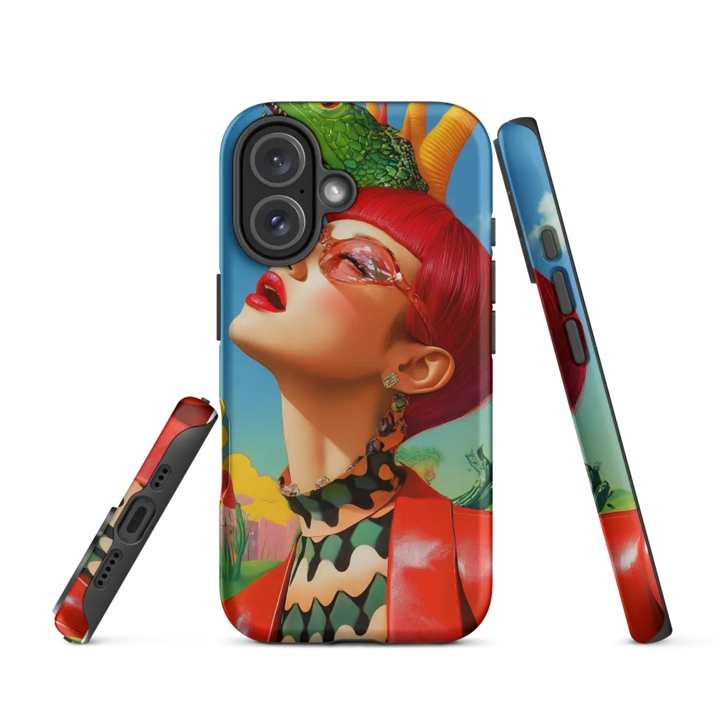 Whimsical Fantasy: A Surreal Portrait | Phone Case