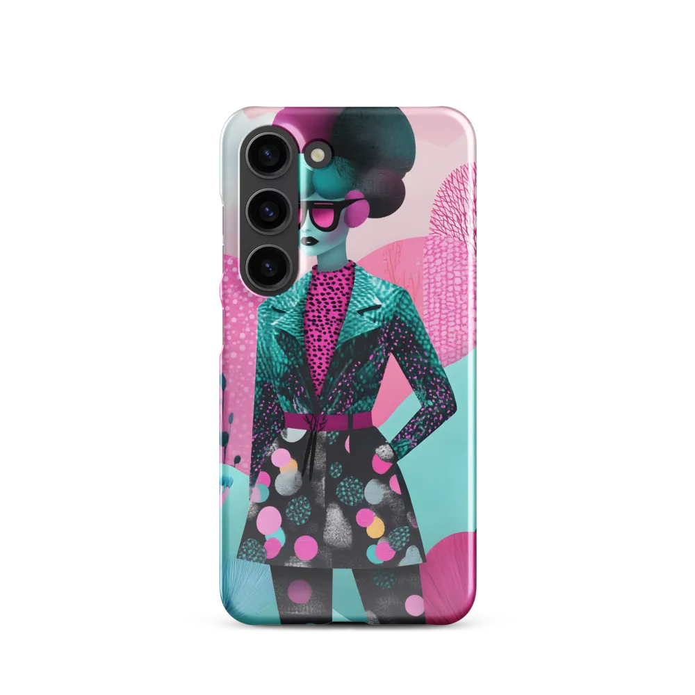 Bold Elegance in Color | Phone Case |  S23 | Snap Case | Glossy