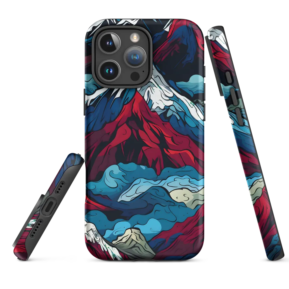 Mountain Majesty: An Abstract Voyage
