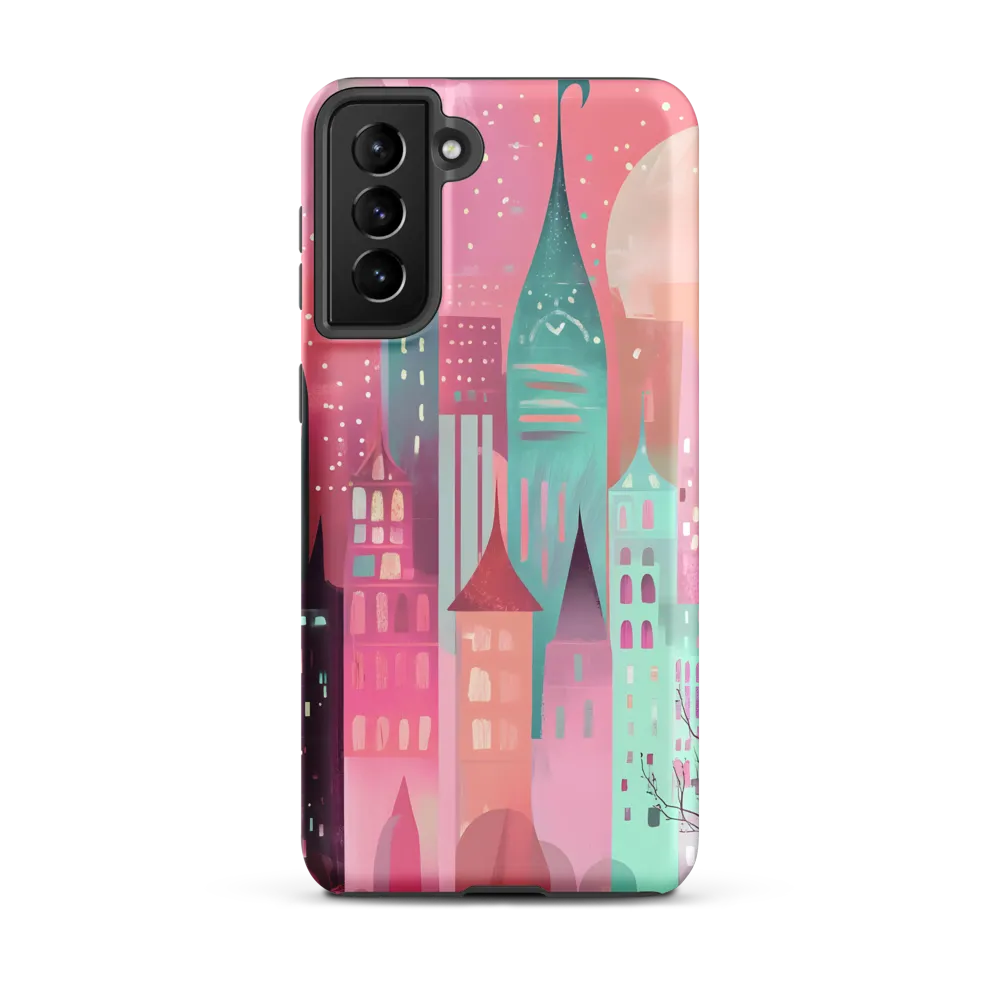 Whimsical City at Dusk