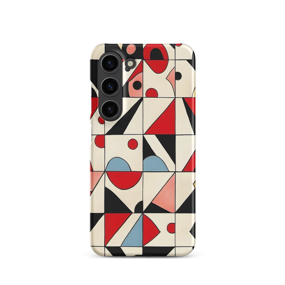 Dynamic Geometric Harmony | Phone Case |  S23 | Snap Case | Matte