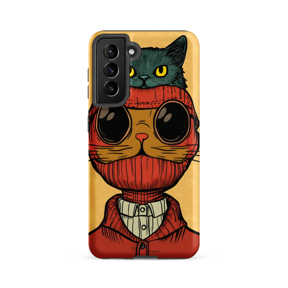 Whimsical Fusion: Cat and Human