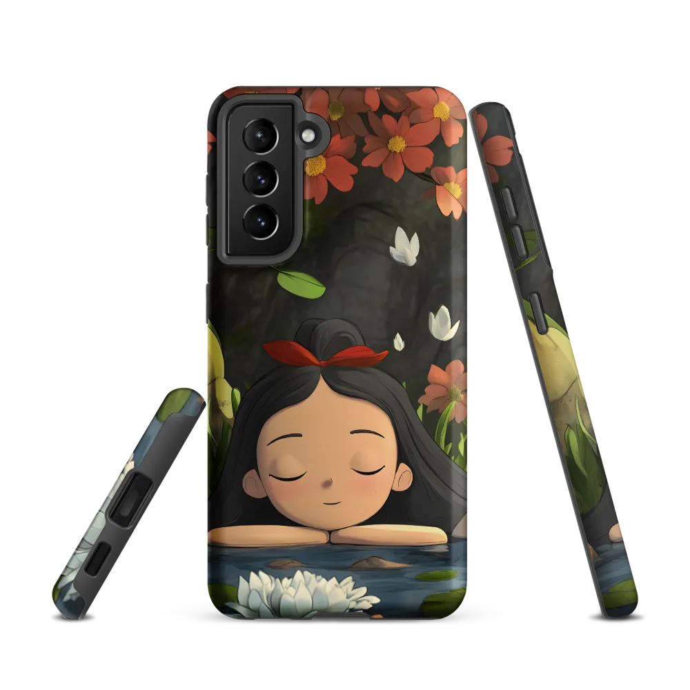 Tranquility by the Waterside | Phone Case |  S21 | Tough Case | Matte