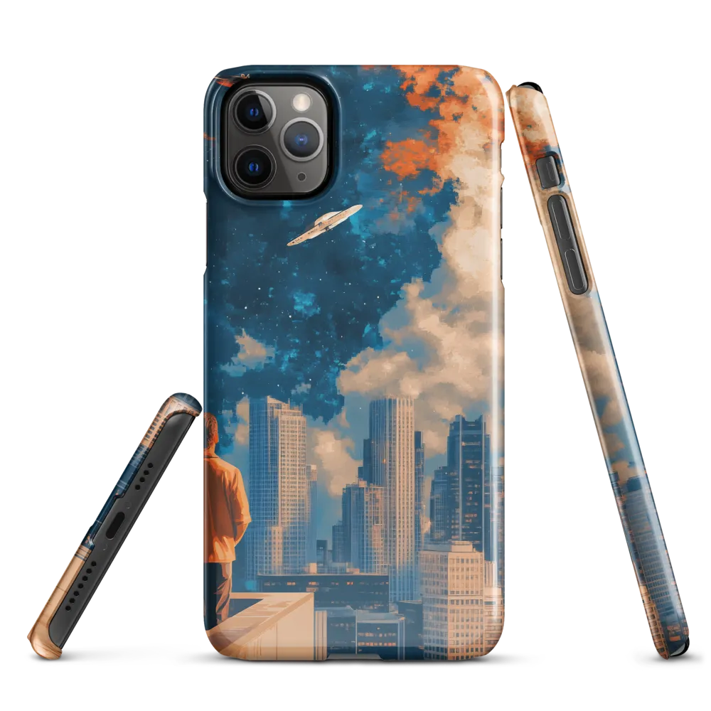 Cosmic Curiosity: A Glimpse into the Future | Phone Case |  11 Pro Max | Snap Case | Glossy