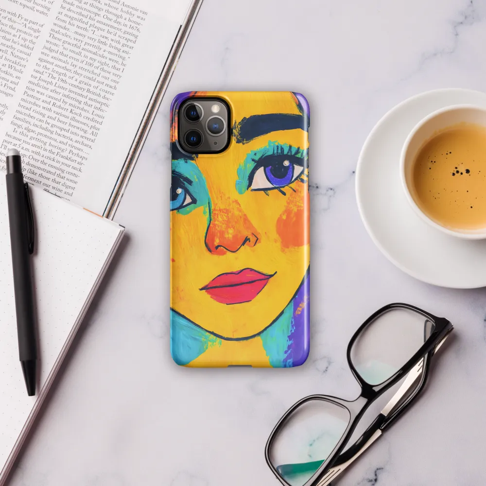 Vibrant Portrait: A Pop Art Exploration | Phone Case |  11 Pro Max | Snap Case | Glossy