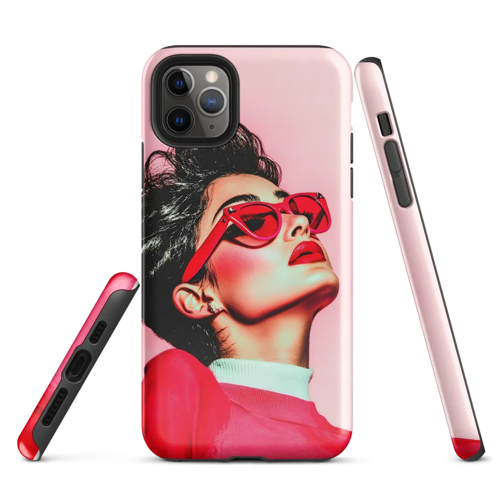 Striking Confidence in Red | Phone Case |  11 Pro Max | Tough Case | Glossy