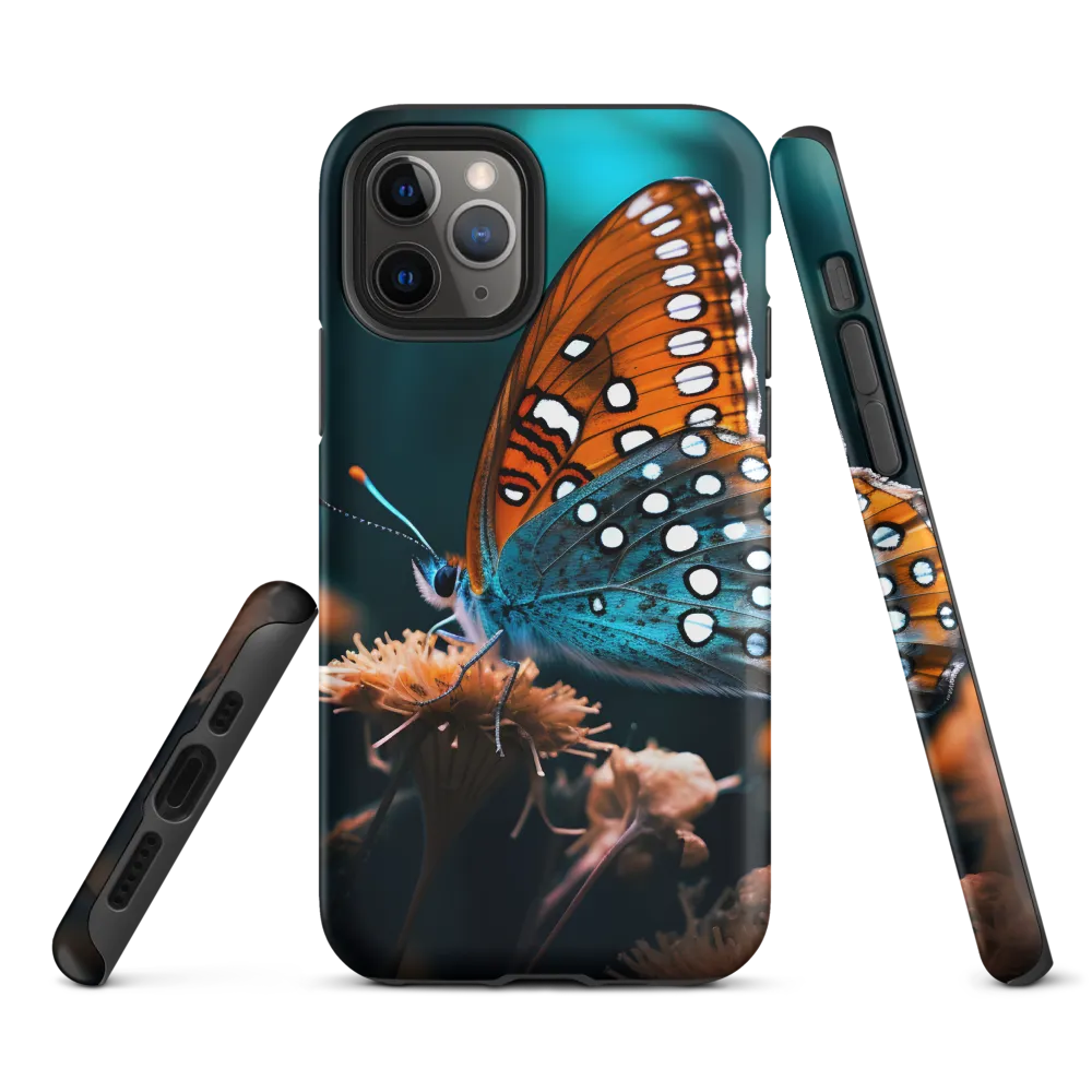 Whispers of Color: The Butterfly's Embrace