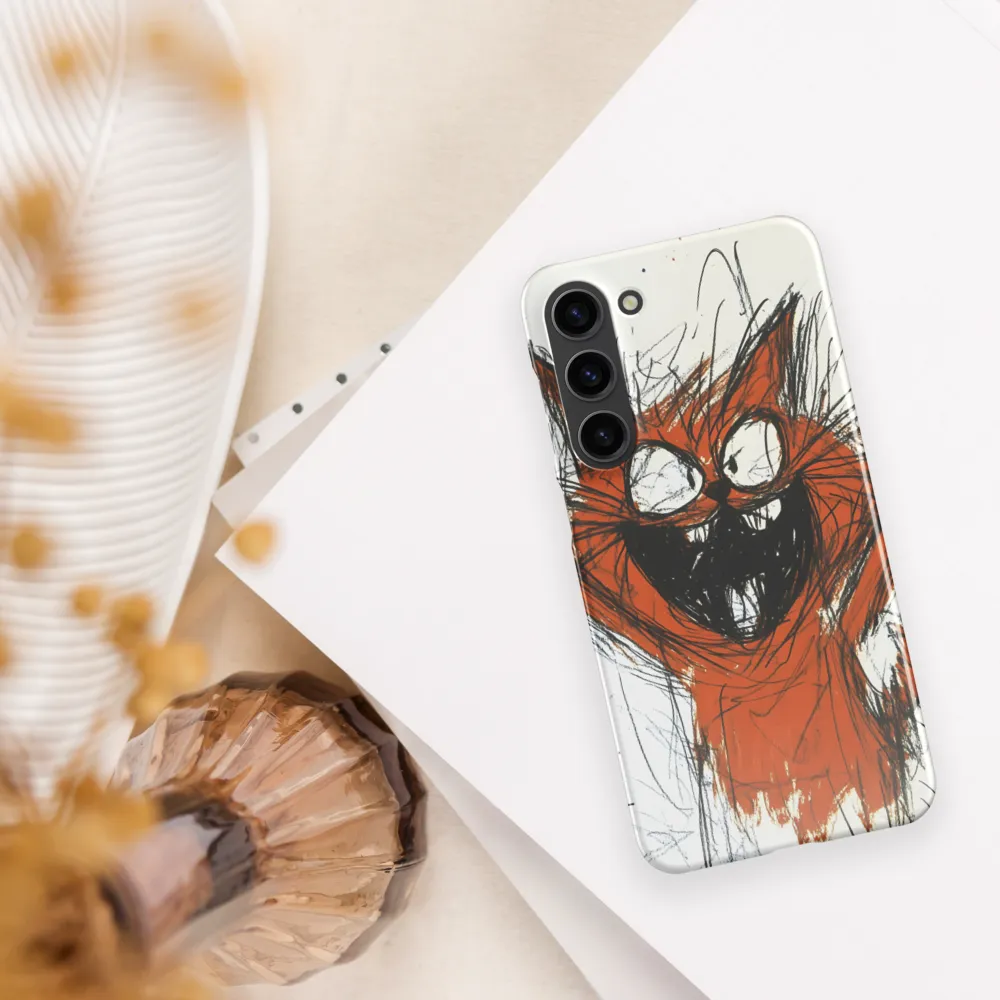 Joyful Cat Creation | Phone Case |  S23 Plus | Snap Case | Glossy