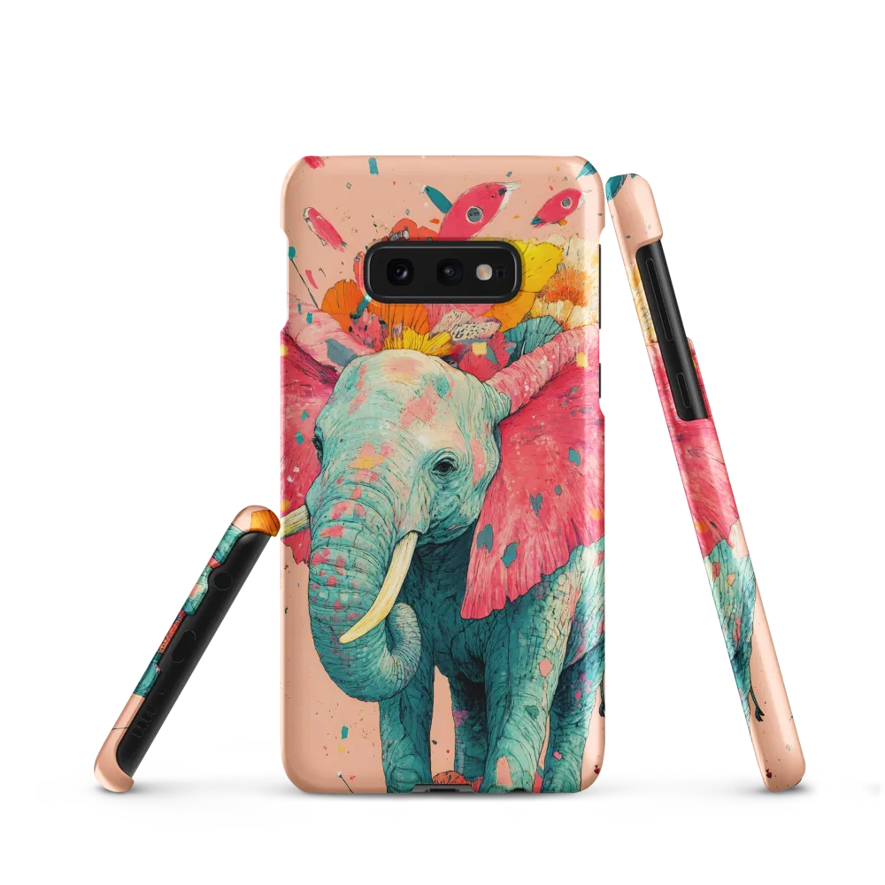 Whimsical Elegance: The Floral Elephant