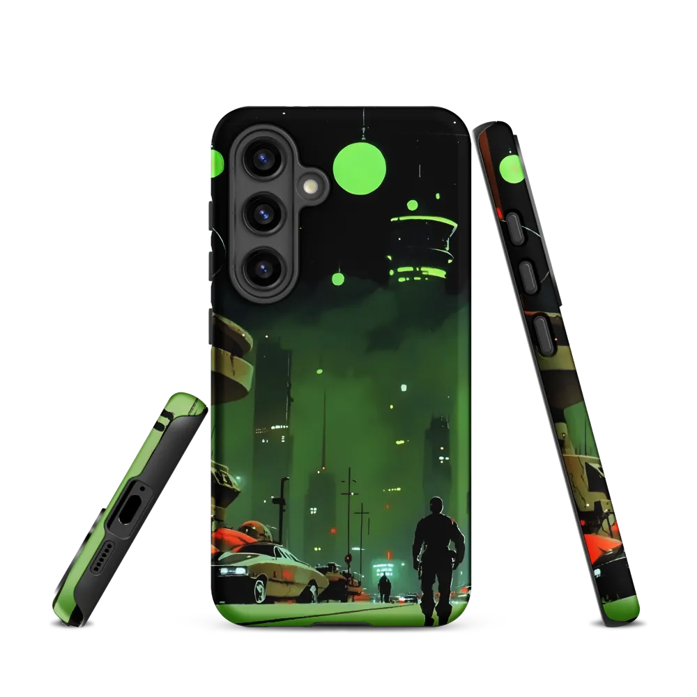 Echoes of a Cyberpunk City