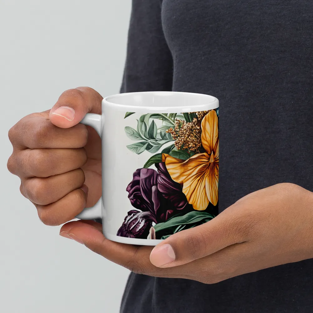 Floral Symphony | Mugs | Multiple Sizes & Colors