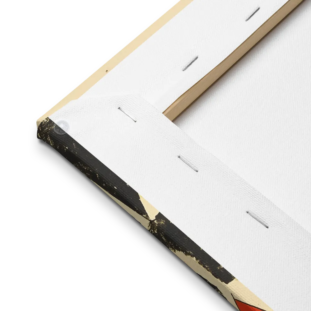 Dynamic Geometric Abstraction | Thin Canvas | 12″×16″