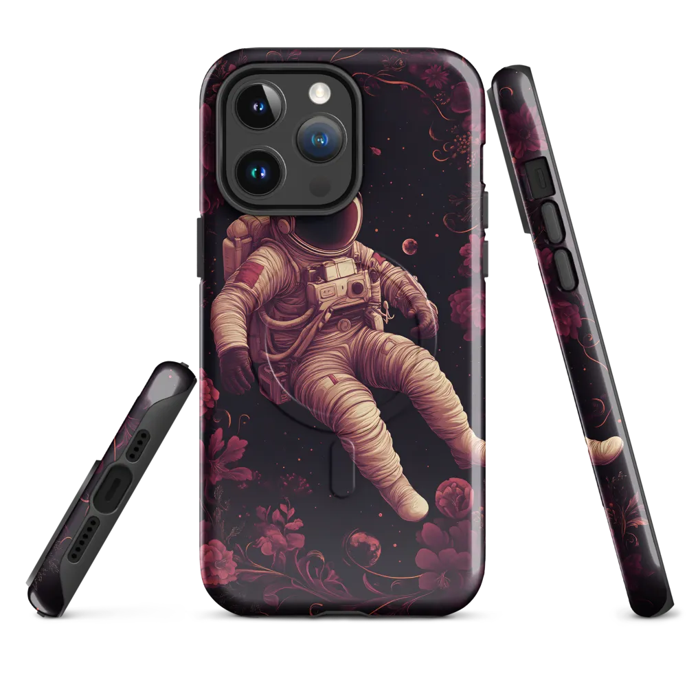 Cosmic Bloom: An Astronaut's Journey