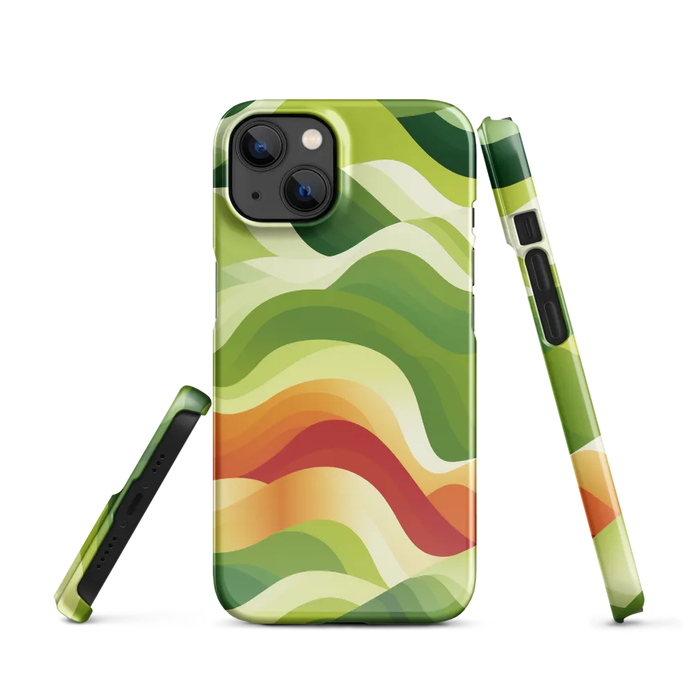 Waves of Nature | Phone Case |  13 | Snap Case | Glossy