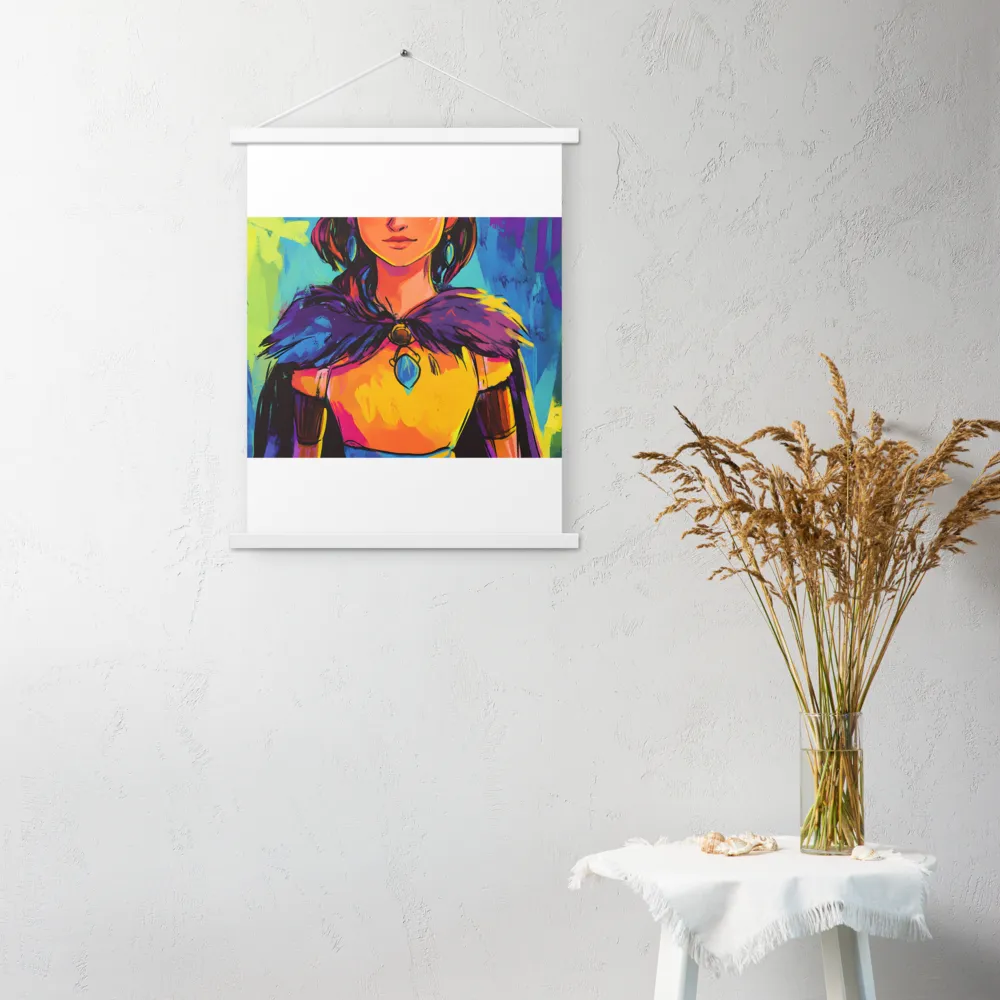 Guardian of Colors | Poster With White Wood Hanger | 18″×24″