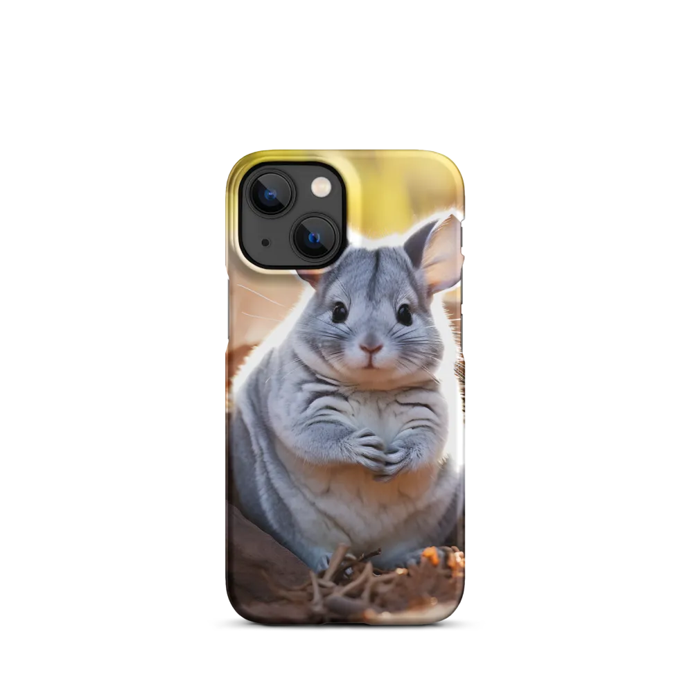 Gentle Whispers of Nature: The Chinchilla | Phone Case |  13 Mini | Snap Case | Matte