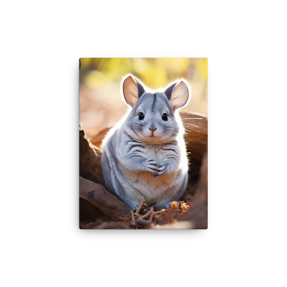Gentle Whispers of Nature: The Chinchilla