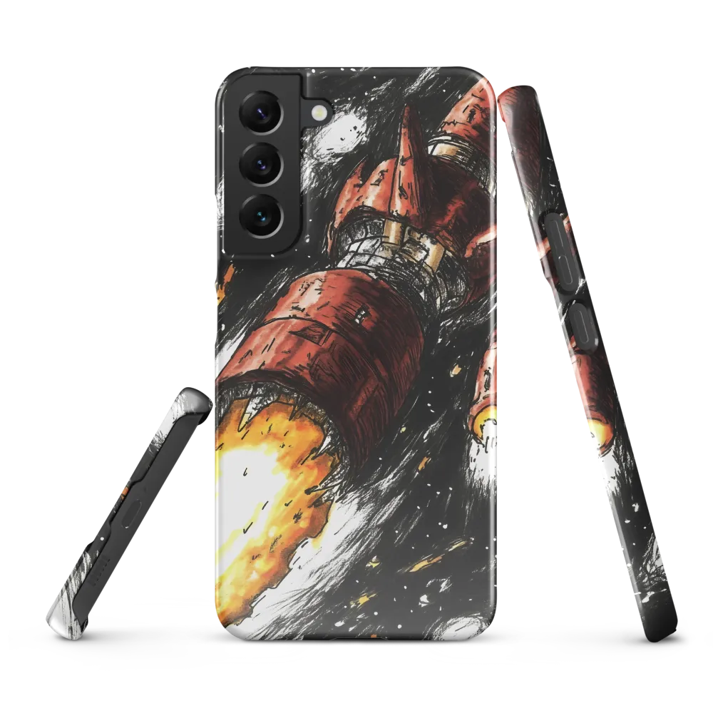 Ignition in the Abyss | Phone Case |  S22 Plus | Snap Case | Glossy