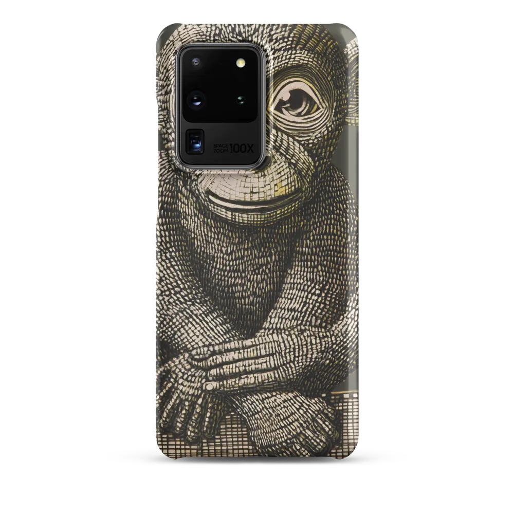 Intricate Primate Portrait