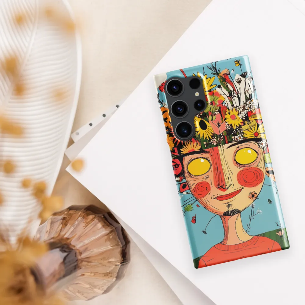 Whimsical Bloom | Phone Case |  S23 Ultra | Snap Case | Glossy