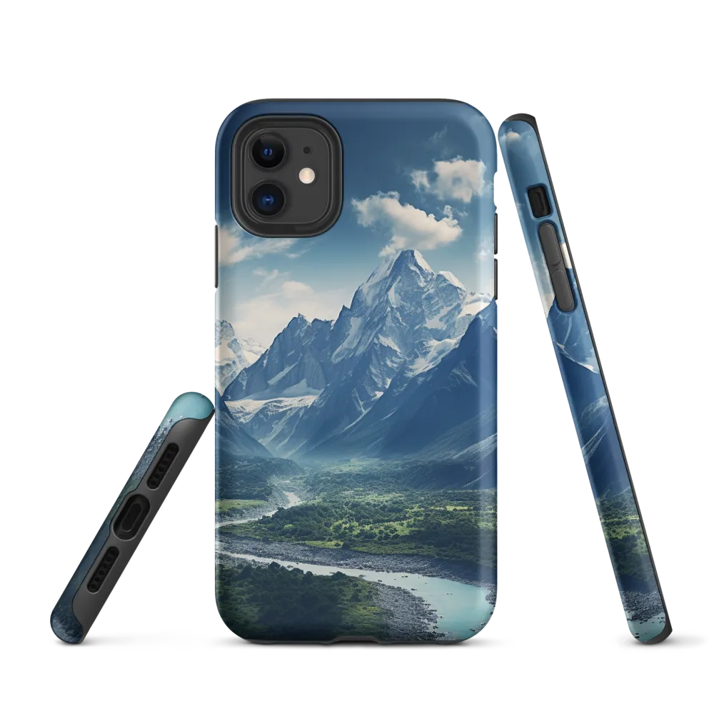 Majestic Serenity: A Landscape of Mountains and Rivers