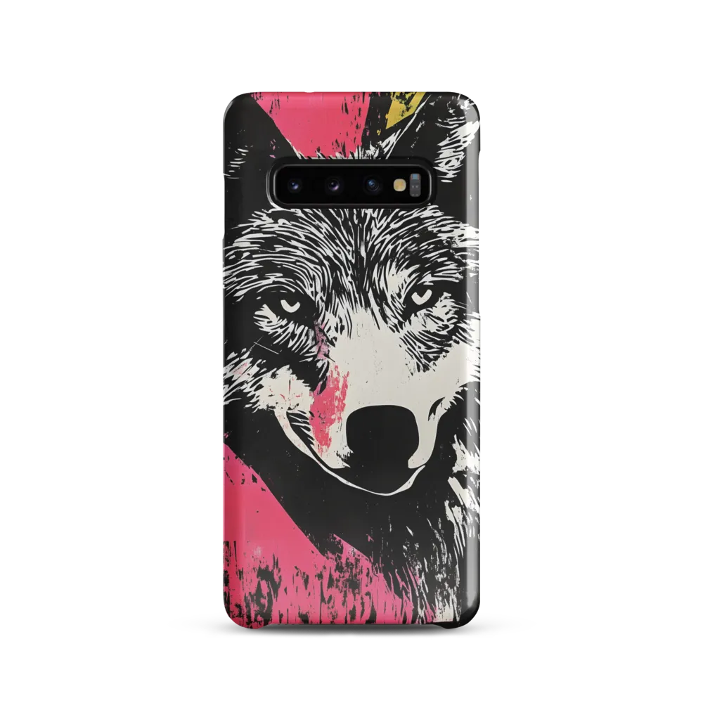 Intense Gaze of the Wolf