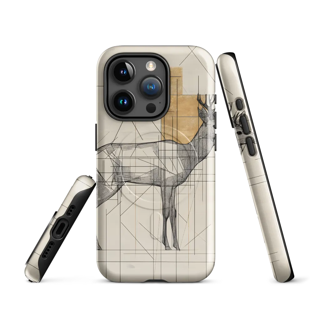 Geometric Elegance: The Majestic Deer