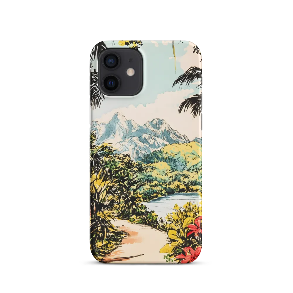 Tropical Serenity | Phone Case |  12 | Snap Case | Matte