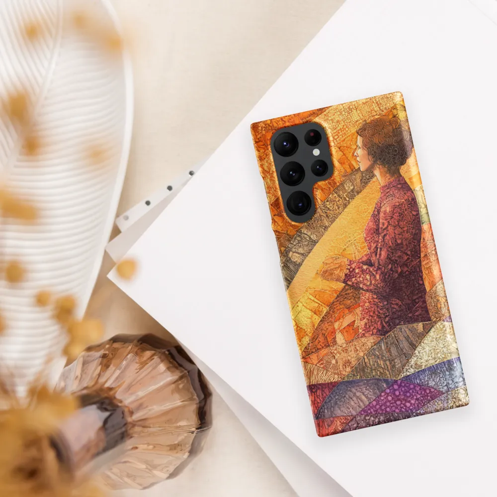 Whispers of Contemplation | Phone Case |  S22 Ultra | Snap Case | Matte