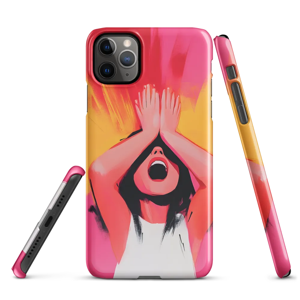 Silent Scream | Phone Case |  11 Pro Max | Snap Case | Glossy