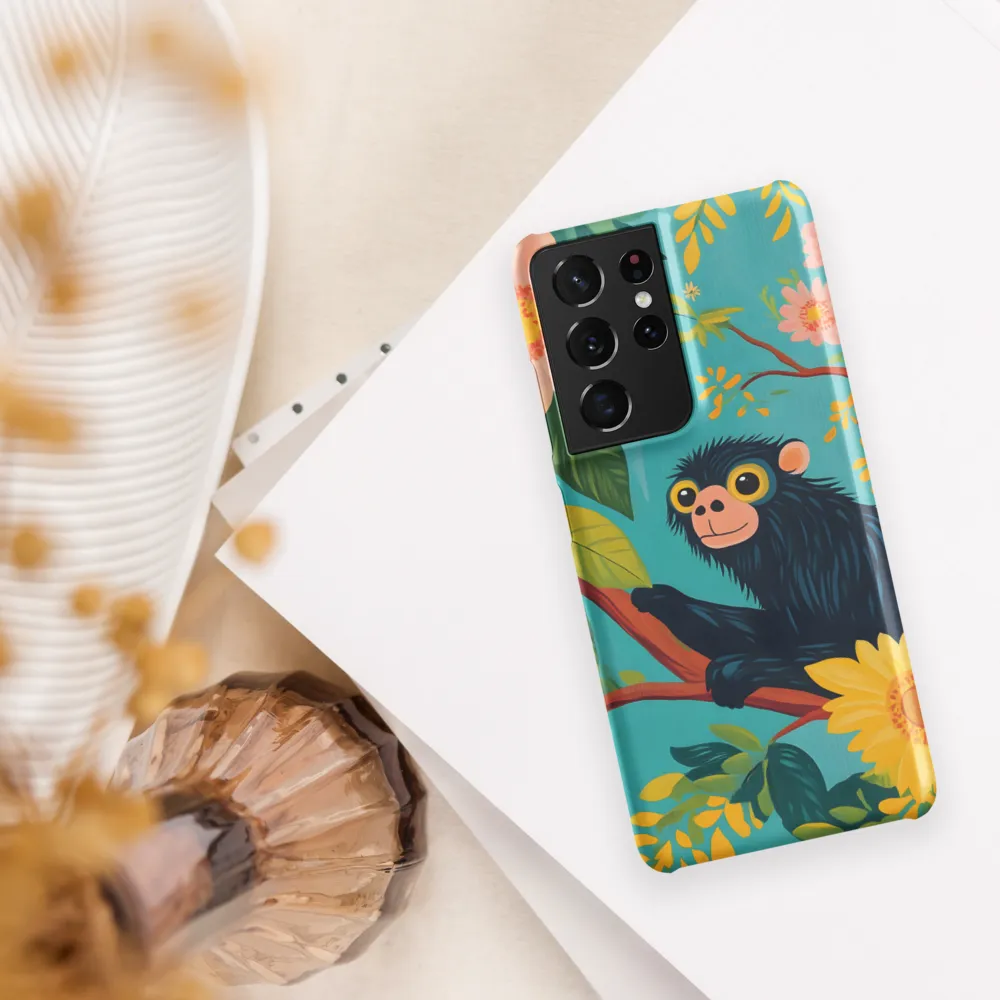 Joyful Encounter in a Floral Paradise