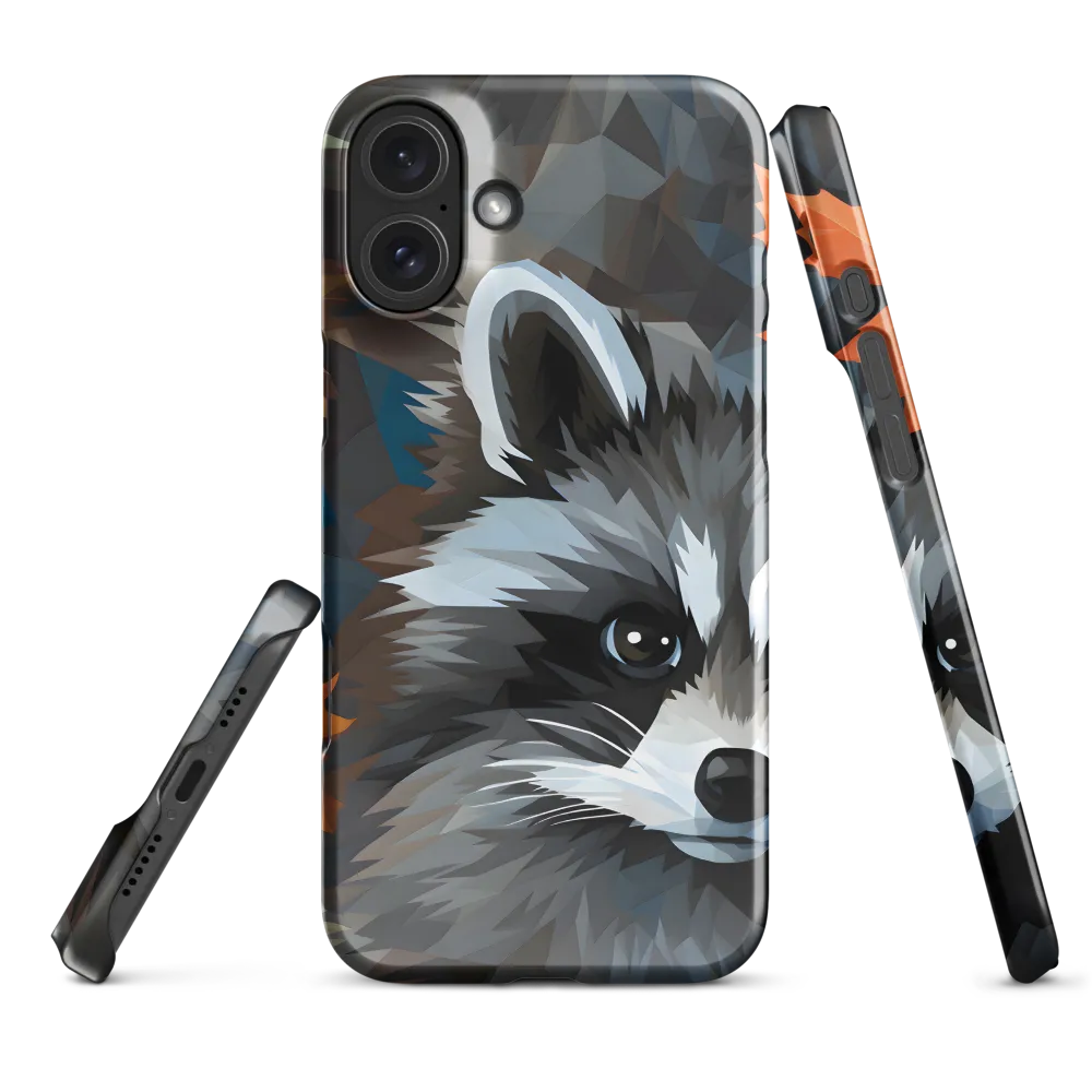 Whispers of Autumn: The Raccoon's Gaze