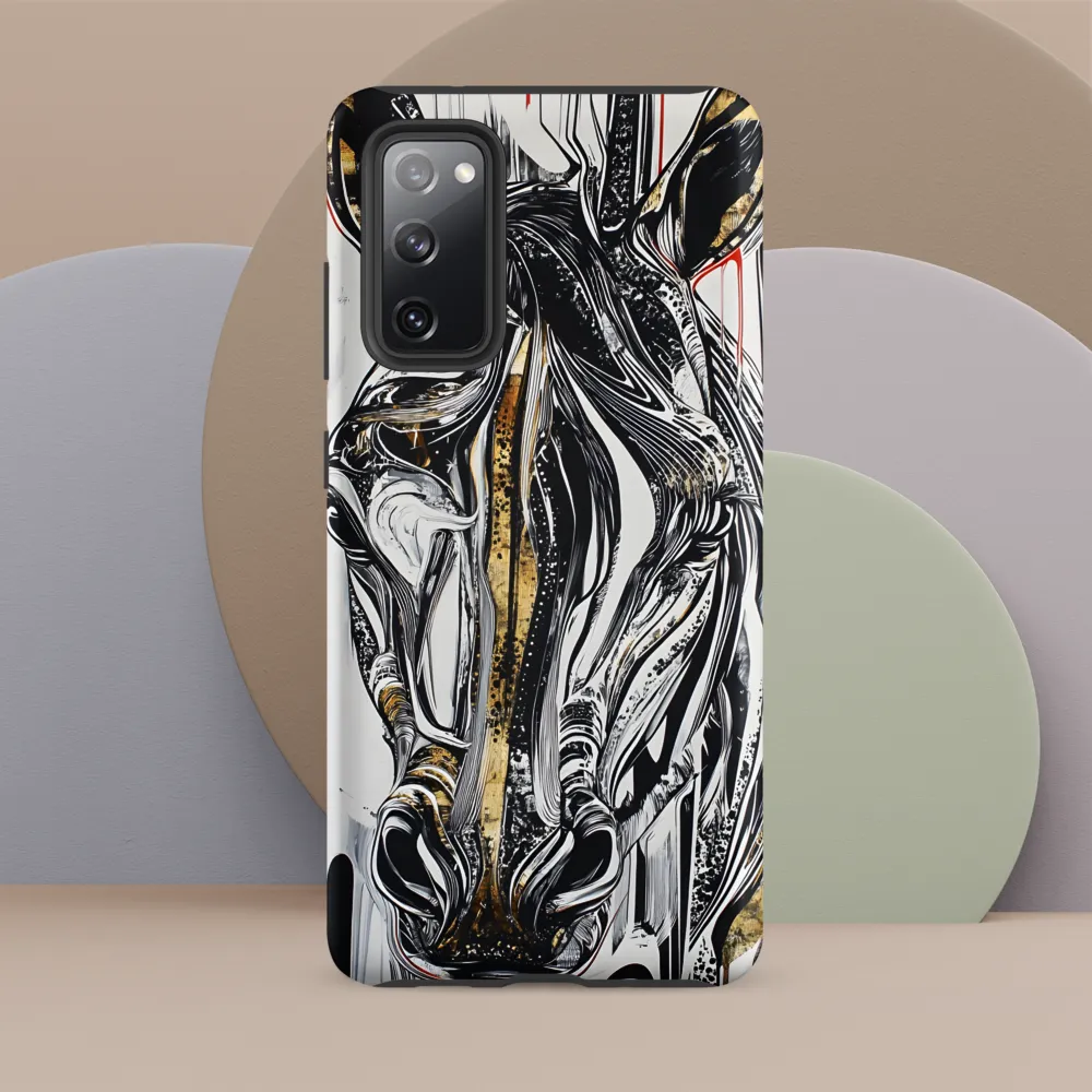 Ethereal Majesty: The Abstract Zebra