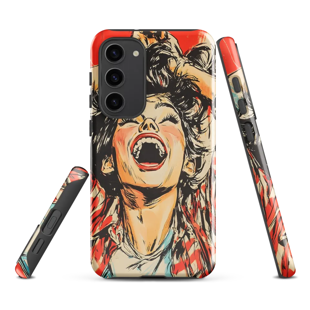 Burst of Joy | Phone Case |  S23 Plus | Tough Case | Glossy